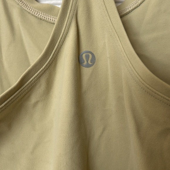 Lululemon Cool Racerback Tank - Yellow/Green - Picture 4 of 5
